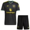 Manchester United Niños Conjunto 2025 2026 Tercera Negro - Equipacion Manchester United Niños | escamisetasfutbol
