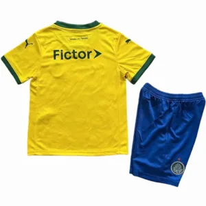 SE Palmeiras Niños Conjunto 2025 2026 Tercera Amarillo - Tuta SE Palmeiras Niños | escamisetasfutbol