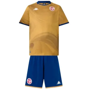 Túnez Niños Conjunto 2026 Tercera Amarillo - Túnez Niños Barata | escamisetasfutbol