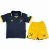West Ham United Niños Conjunto 2025 2026 Tercera Negro - Tuta West Ham United Niños | escamisetasfutbol