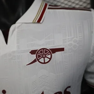 Arsenal Camiseta Edición Jugadores 2025 2026 Tercera Blanca - Camiseta Arsenal | escamisetasfutbol