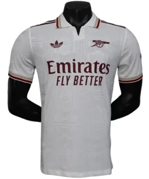 Arsenal Camiseta Edición Jugadores 2025 2026 Tercera Blanca - Camiseta Arsenal | escamisetasfutbol
