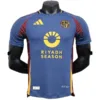 AS Roma Camiseta Edición Jugadores 2024 2025 Tercera Azul - Camiseta As Roma | escamisetasfutbol