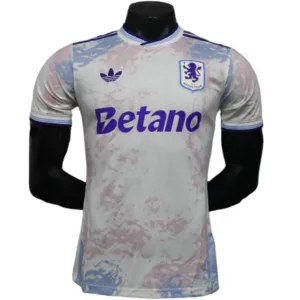 Aston Villa Camiseta Edición Jugadores 2025 2026 Tercera Blanca - Camiseta Aston Villa | escamisetasfutbol