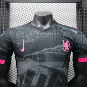 Chelsea Camiseta Edición Jugadores 2024 2025 Tercera Negra - Camiseta Chelsea | escamisetasfutbol
