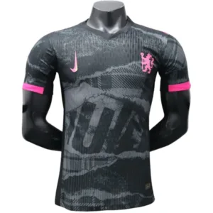 Chelsea Camiseta Edición Jugadores 2024 2025 Tercera Negra - Camiseta Chelsea | escamisetasfutbol