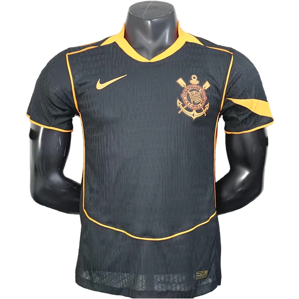 Corinthians Paulista Camiseta Edición Jugadores 2025 2026 Tercera Negra | escamisetasfutbol