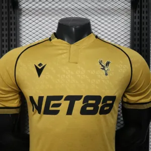 Crystal Palace Camiseta Edición Jugadores 2025 2026 Tercera Amarilla - Camiseta Crystal Palace | escamisetasfutbol