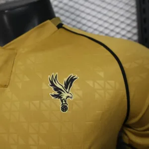 Crystal Palace Camiseta Edición Jugadores 2025 2026 Tercera Amarilla - Camiseta Crystal Palace | escamisetasfutbol