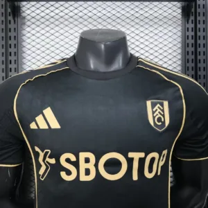 Fulham Camiseta Edición Jugadores 2025 2026 Tercera Negra - Camiseta Fulham | escamisetasfutbol