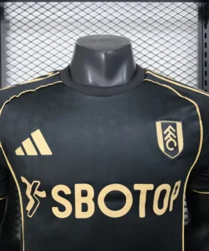 Fulham Camiseta Edición Jugadores 2025 2026 Tercera Negra - Camiseta Fulham | escamisetasfutbol