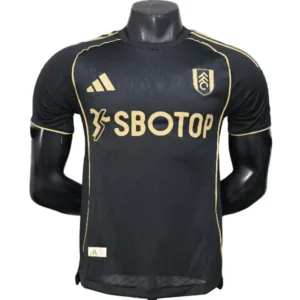 Fulham Camiseta Edición Jugadores 2025 2026 Tercera Negra - Camiseta Fulham | escamisetasfutbol