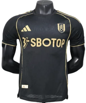 Fulham Camiseta Edición Jugadores 2025 2026 Tercera Negra - Camiseta Fulham | escamisetasfutbol