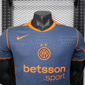 Inter Milán Camiseta Edición Jugadores 2025 2026 Tercera Gris - Camiseta Serie A Inter Milán | escamisetasfutbol