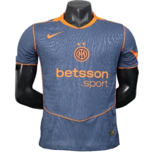 Inter Milán Camiseta Edición Jugadores 2025 2026 Tercera Gris - Camiseta Serie A Inter Milán | escamisetasfutbol