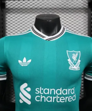 Liverpool Camiseta Edición Jugadores 2025 2026 Tercera Verde - Camiseta Liverpool | escamisetasfutbol