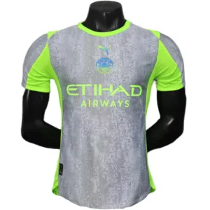 Manchester City Camiseta Edición Jugadores 2025 2026 Tercera Gris - Camiseta Manchester City | escamisetasfutbol