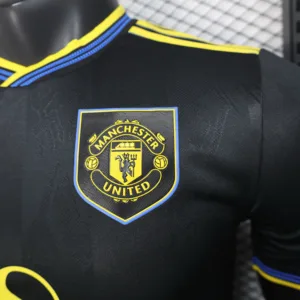 Manchester United Camiseta Edición Jugadores 2025 2026 Tercera Negra - Camiseta Manchester United | escamisetasfutbol