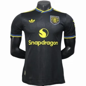 Manchester United Camiseta Edición Jugadores 2025 2026 Tercera Negra - Camiseta Manchester United | escamisetasfutbol