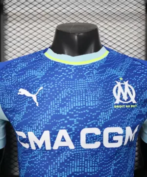 Marsella Camiseta Edición Jugadores 2025 2026 Tercera Azul - Camiseta Marsella | escamisetasfutbol