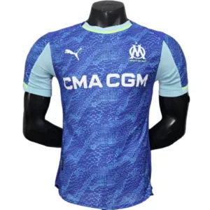 Marsella Camiseta Edición Jugadores 2025 2026 Tercera Azul - Camiseta Marsella | escamisetasfutbol