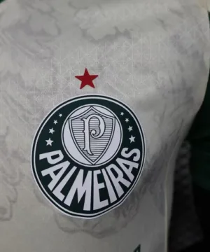 SE Palmeiras Camiseta Edición Jugadores 2025 2026 Tercera Amarilla - Camiseta Kidsuper X Se Palmeiras Graphic Masculina | escamisetasfutbol