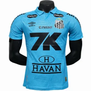 Santos FC Camiseta Edición Jugadores 2025 2026 Tercera Azul - Camiseta Santos Fc | escamisetasfutbol