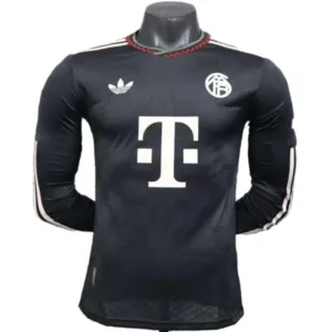Bayern Múnich Camiseta Edición Jugadores 2025 2026 Tercera Negra - Camiseta Bayern Múnich 2026 | escamisetasfutbol