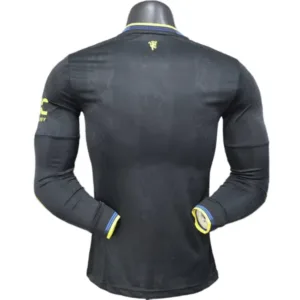 Manchester United Camiseta Edición Jugadores 2025 2026 Tercera Negra - Camiseta Manchester United | escamisetasfutbol