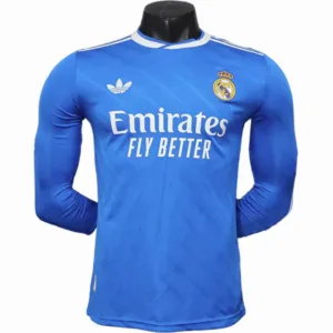 Real Madrid Camiseta Edición Jugadores 2025 2026 Tercera Azul - Camiseta Real Madrid | escamisetasfutbol