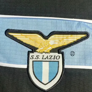 SS Lazio Camiseta 2000 Tercera Negra | escamisetasfutbol