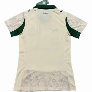 SE Palmeiras Mujer Camiseta 2025 2026 Tercera Amarilla - Camisetas De Futbol Personalizadas | escamisetasfutbol