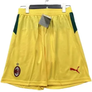 AC Milan Pantalones 2025 2026 Tercera Amarillo - Maglia Ac Milan | escamisetasfutbol