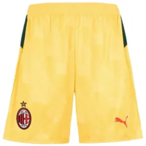 AC Milan Pantalones 2025 2026 Tercera Amarillo - Maglia Ac Milan | escamisetasfutbol