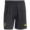 Manchester United Pantalones 2025 2026 Tercera Negro - Maglia Manchester United | escamisetasfutbol