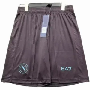 SSC Napoli Pantalones 2025 2026 Tercera Negro - Ssc Napoli Equipacion | escamisetasfutbol