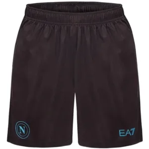SSC Napoli Pantalones 2025 2026 Tercera Negro - Ssc Napoli Equipacion | escamisetasfutbol
