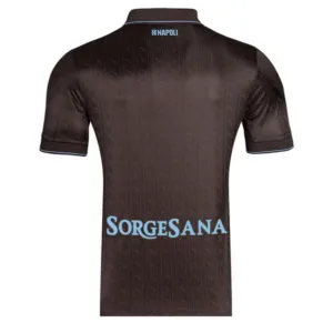 SSC Napoli Camiseta 2025 2026 Tercera Negra - Camiseta Serie A SSC Napoli | escamisetasfutbol