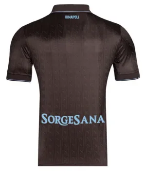 SSC Napoli Camiseta 2025 2026 Tercera Negra - Camiseta Serie A SSC Napoli | escamisetasfutbol