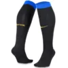 Inter Milán Niños Calcetines 2026 2027 Casa Negro - Inter Milán Niños Barata | escamisetasfutbol