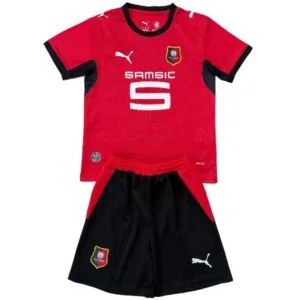 Stade Rennais Conjunto 2026 2027 Casa Rojo - Equipacion Stade Rennais | escamisetasfutbol