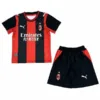 AC Milan Niños Conjunto 2026 2027 Casa Rojo - AC Milan Niños Barata | escamisetasfutbol