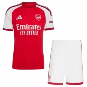 Arsenal Niños Conjunto 2026 2027 Casa Rojo - Equipacion Arsenal Niños | escamisetasfutbol