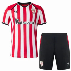 Athletic Bilbao Niños Conjunto 2026 2027 Casa Rojo - Equipacion Athletic Bilbao Niños | escamisetasfutbol