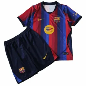 FC Barcelona Niños Conjunto 2026 2027 Casa Azul - Equipacion Fc Barcelona Niños | escamisetasfutbol