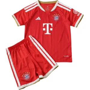 Bayern Múnich Niños Conjunto 2026 2027 Casa Rojo - Bayern Múnich Niños Barata | escamisetasfutbol
