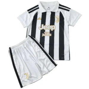 Juventus Niños Conjunto 2026 2027 Casa Blanco - Equipación Juventus Niños | escamisetasfutbol