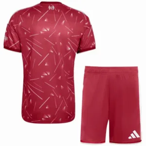 Liverpool Niños Conjunto 2026 2027 Casa Rojo - Equipacion Liverpool Niños | escamisetasfutbol