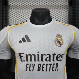 Real Madrid Camiseta Edición Jugadores 2025 2026 Casa Blanca - Camiseta Real Madrid | escamisetasfutbol