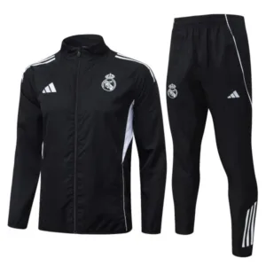 Real Madrid Conjunto 2025 2026 Negro - Real Madrid Barata | escamisetasfutbol